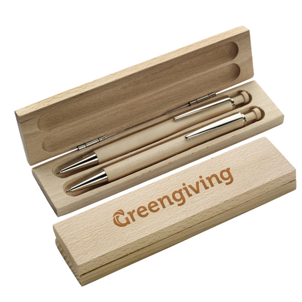 Ballpoint pen set Eco | Eco gift